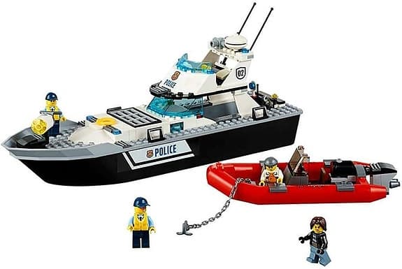 LEGO City Polispatrullbåt