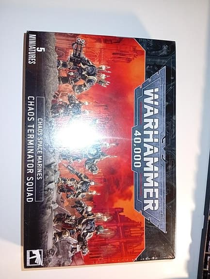 Warhammer 40k Chaos space Marines terminators