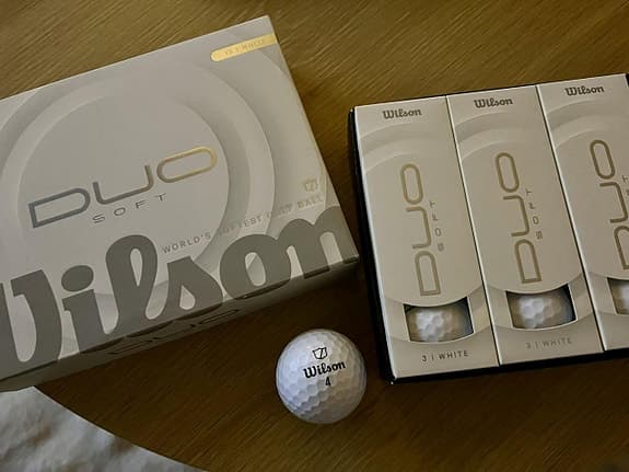 Wilson Duo Soft Golfbollar NYA 12-pack