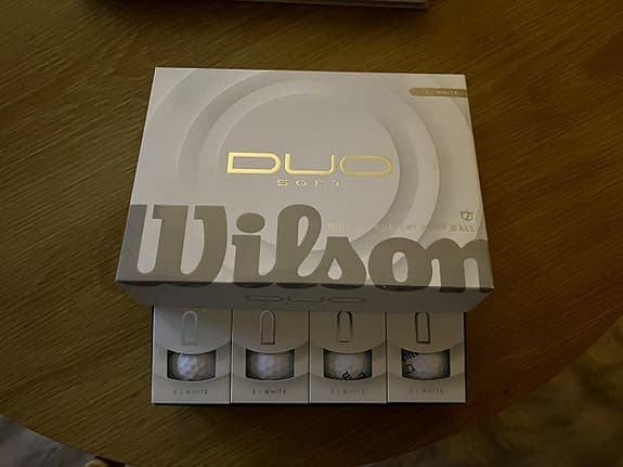 Wilson Duo Soft Golfbollar NYA 12-pack
