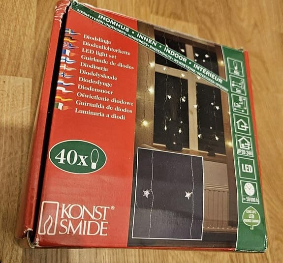 Diodslinga/ljusslinga/ljusgardin LED.