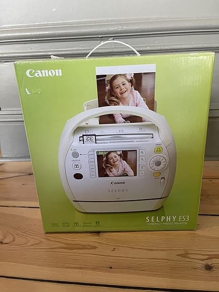 Canon ny Fotoskrivare i kartong