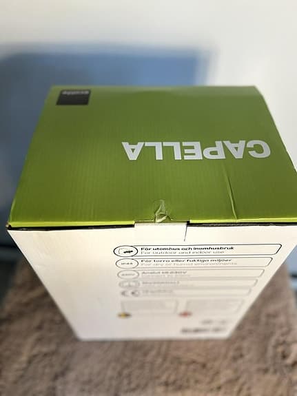 vägglampa för utomhusbruk