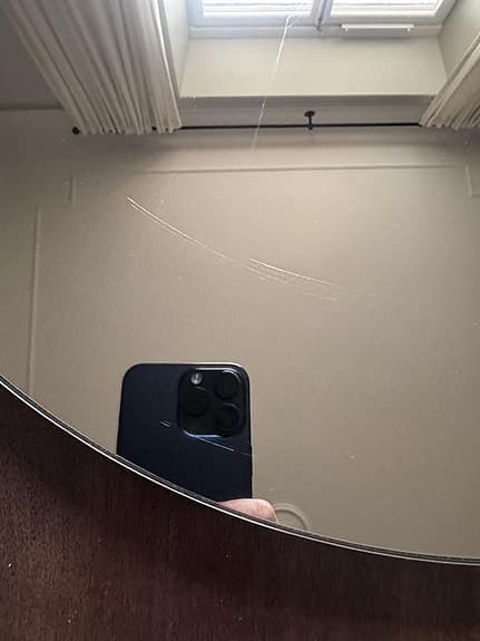 House Doctor Walls spegel 50 cm grå