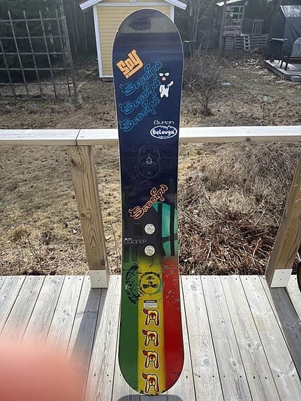 Vintage Burton Balance Snowboard