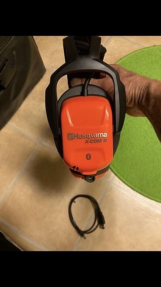 Husqvarna x-com samt arboristhjälm (nytt)