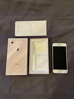 iPhone 8 64GB Guld – Olåst med originalkartong