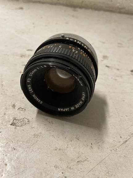 Canon FD 50mm f/1.8 S.C. Objektiv