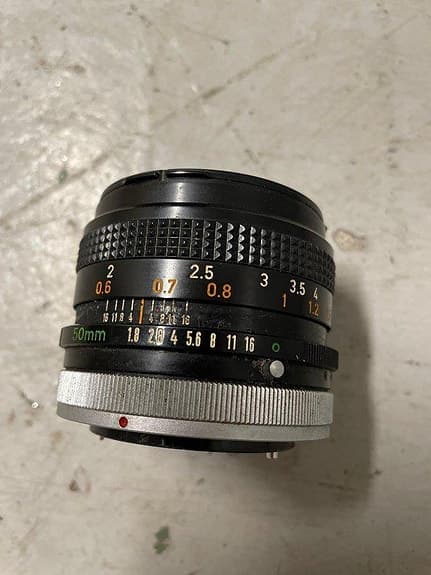 Canon FD 50mm f/1.8 S.C. Objektiv