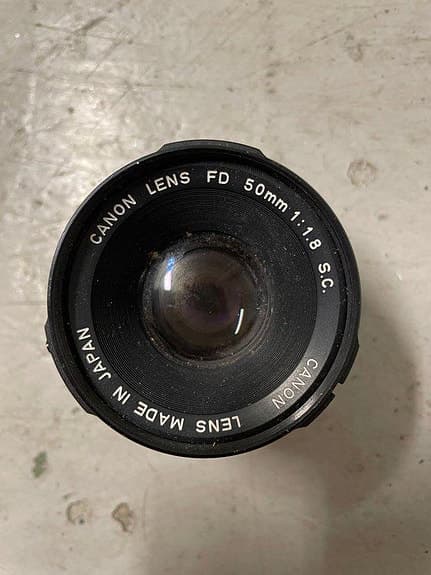 Canon FD 50mm f/1.8 S.C. Objektiv