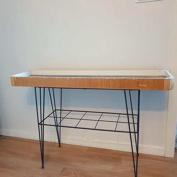 Blombord  i teak 50/60-tals