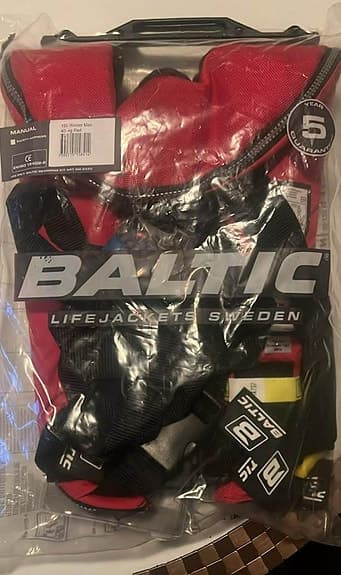 NY - Baltic Winner 150 Red Manuell Uppblåsbar flytväst