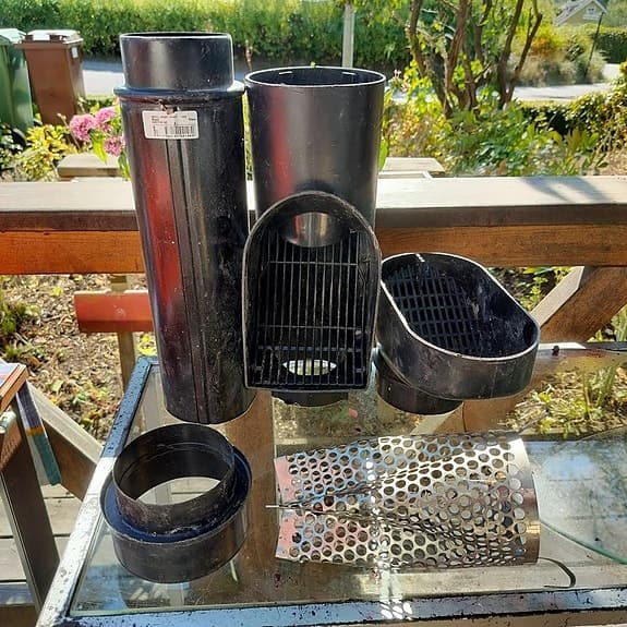 Lövavskiljare, utkastare, Renstratt