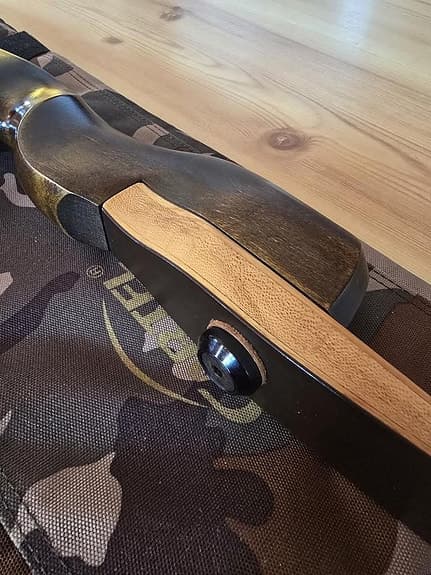 Recurve pibåge i trä