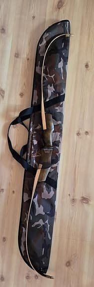 Recurve pibåge i trä