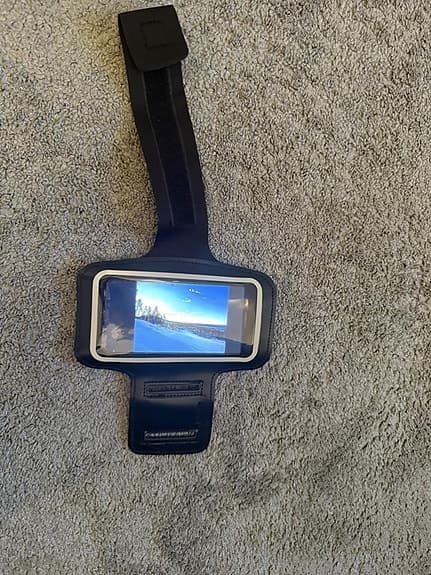 Armbandstelefonhållare för löpning