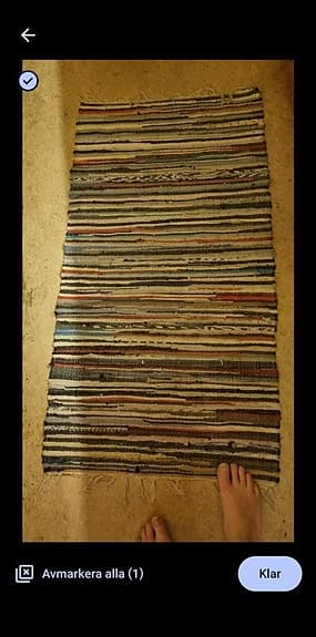 Hembygds trasmatta NoLabel