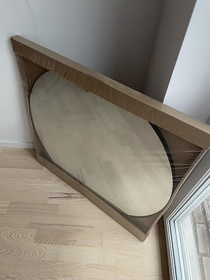 Rund spegel 75 cm - Nyskick