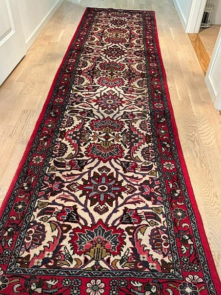 Äkta persisk matta - 290 × 78 cm