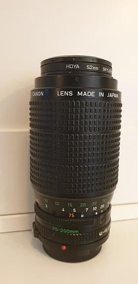 Tele-objektiv zoom FD 75-200 mm, 1:4,5, Canon