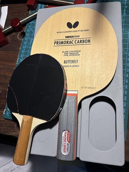 pingis-racket mini yinhe med Zyre-03 scraps