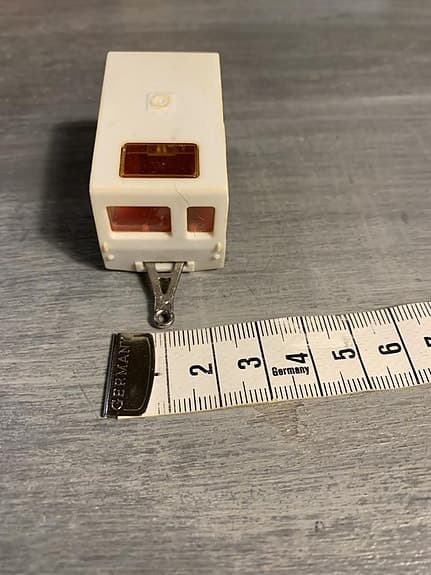 Leksaksbil Husvagn ST. Tropez trailer från 1970 talet