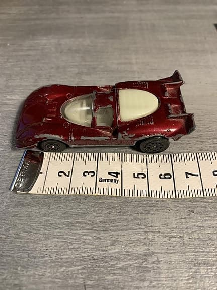 Leksaksbil Ferrari 512 S från 1970 talet