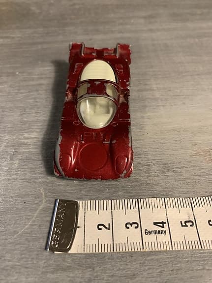 Leksaksbil Ferrari 512 S från 1970 talet