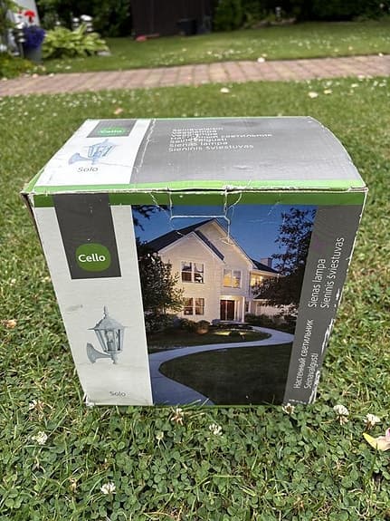 Helt ny utomhusbelysning i kartong