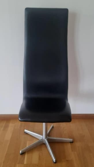 Skrivbordsstol. Tall Oxford chair, Arne Jacobsson