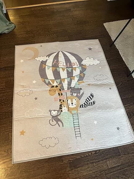 barnmatta matta barnrum djur