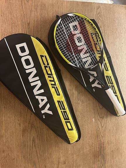 2 x Tennisracket Donnay Junior 24.25 Helt nya