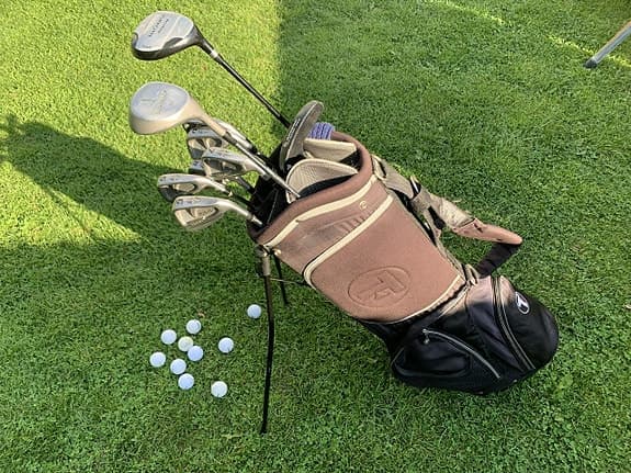 Golfset inkl bag