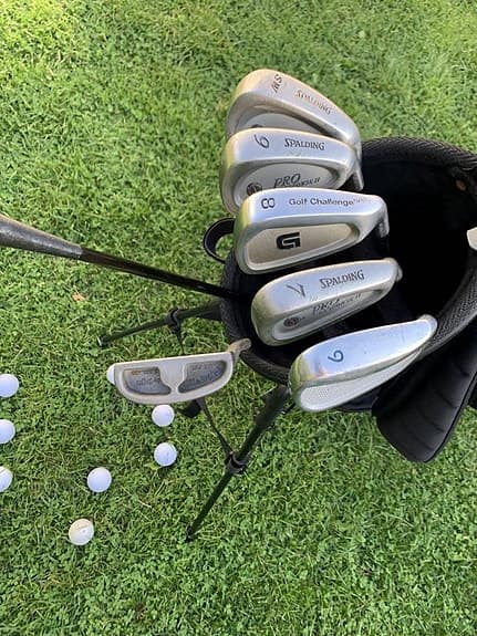 Golfset inkl bag