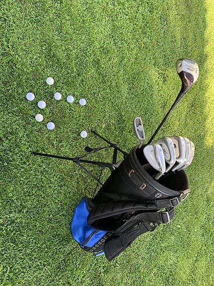 Golfset inkl bag