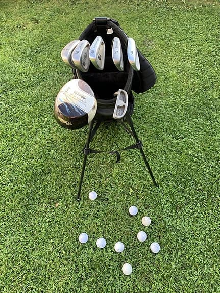 Golfset inkl bag