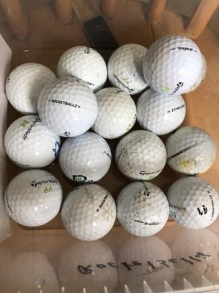 44 st. golfbollar NIKE PD och TaylorMade RBZ