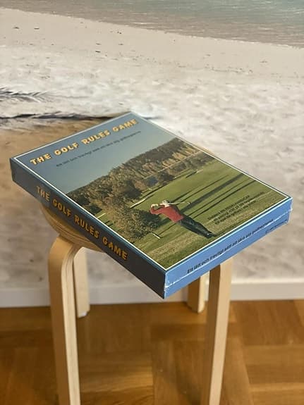 Spelet The golf rules game, Spogame AB, 1990, nytt!