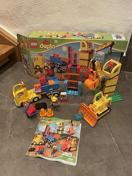 lego duplo 10813 Stor byggarbetsplats