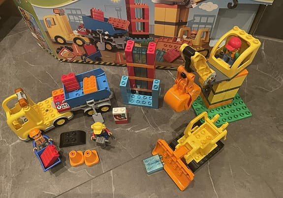 lego duplo 10813 Stor byggarbetsplats