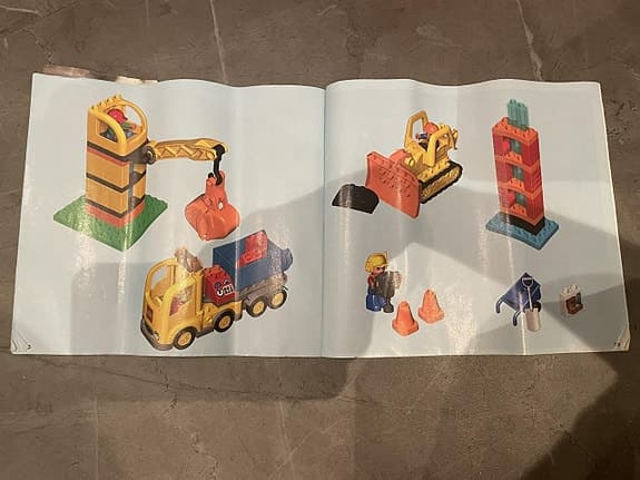 lego duplo 10813 Stor byggarbetsplats