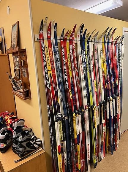 begagnad längd skidutrustning