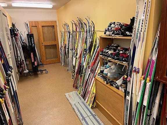 begagnad längd skidutrustning