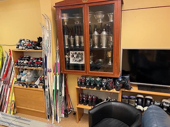 begagnad längd skidutrustning