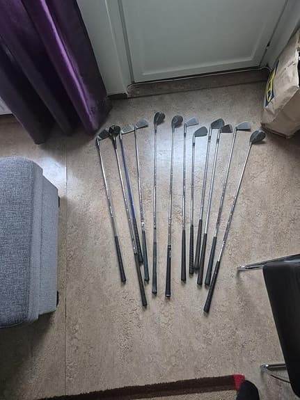 Golfklubbor 12 st