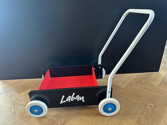 Spöket Laban lära gå vagn från Micki