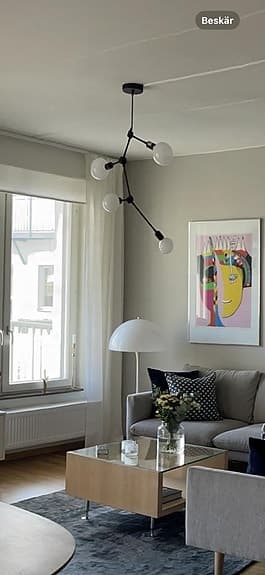 Franklin Chandelier – Black – stilfull designlampa