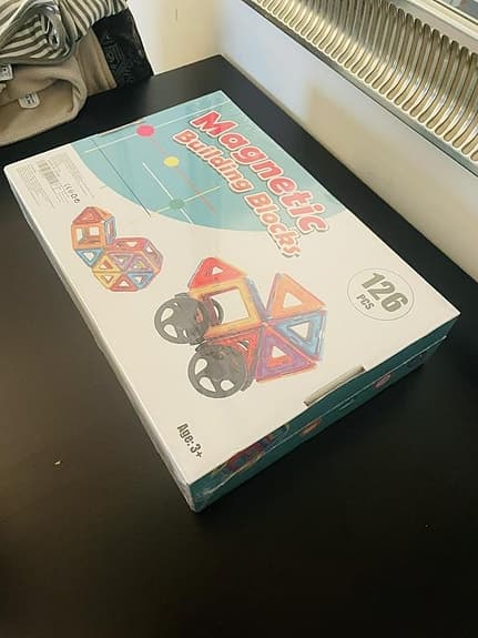 Magnetiska byggklossar barnleksaker ny oöppnad