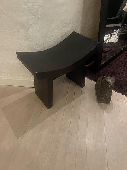 pall mörkbetsaf trä