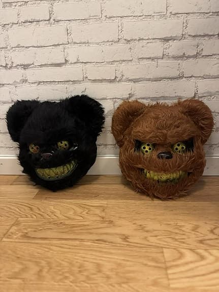 2st helt nya riktigt coola läskiga björn masker (utklädna